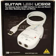 NEW! Behringer UCG102 Guitar Link USB Audio Recording Interface +Software