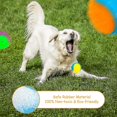 thumbnail image 2 of 3pcs Squeaky Dog Ball, Scooby Doo Dog Ball Toy Teeth Cleaning Puppy Interactive Chew Durable Toy, 2 of 5