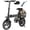 Black-Basket, variant on 14" Folding Electric Bicycles with 350W Peak 500W,35 Miles 20MPH 12Ah Battery ,Ebike for Adults with Basket,UL2849