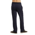 thumbnail image 2 of Men‘s Open Bottom Terry Sweatpants  Elastic Drawstring Waistband  Charcoal Grey S,navy(openbottom),L, 2 of 4