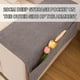 thumbnail image 5 of Fundas de poliéster para reposabrazos de sofá con 3 bolsillos | Protectores de reposabrazos antideslizantes y lavables para sofás y sillones reclinables | 70 x 110 cm en beige, amarillo, naranja,, 5 of 7