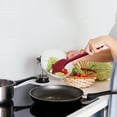 thumbnail image 2 of OVENTE Premium Silicone Spatula with Heat Resistant Protection and Stainless Steel Core, Dishwasher Safe Non-Stick Utensils with Seamless Design Perfect for Baking Cooking & Mixing, Red SP1001R, 2 of 7