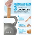 thumbnail image 4 of Funda de silicona para botellas, paquete de 16 unidades, para viajes, a prueba de fugas, 4 of 7