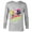 Athletic Heather, variant on Luke Skywalker vs Darth Vader Duel Retro 1980 Vibe - Long Sleeve T-Shirt for Men - Customized-Navy