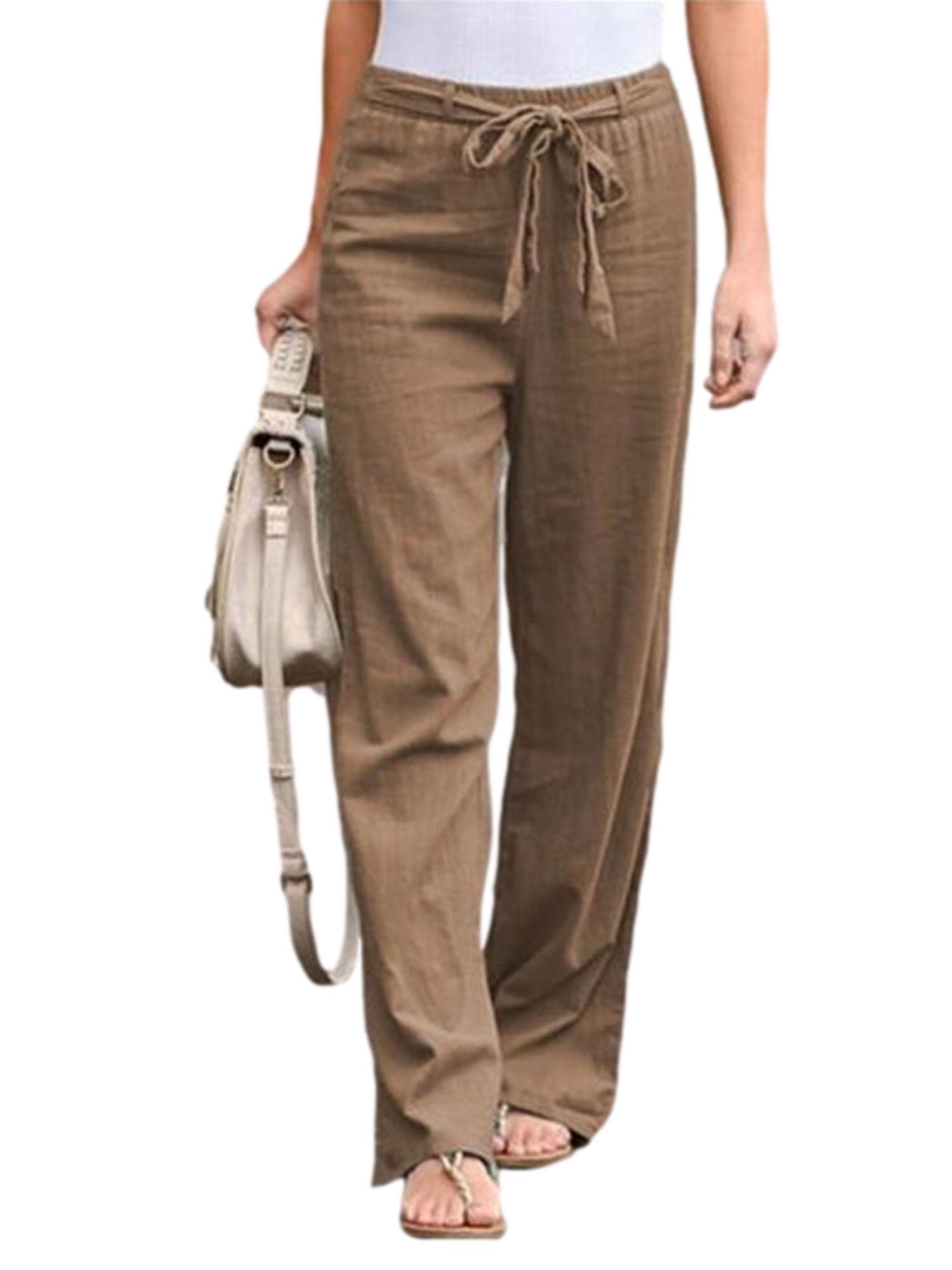 ITFABS Women Pants with Waistbands 