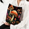 thumbnail image 6 of Mushroom Velvet Throw Covers Pillow Inserts - Set of 2 Decorative Pillows with Unique Patterns for Home Decor, Couch, Bed - 16x16, 18x18, 20x20 Inches, 6 of 6