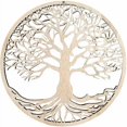 thumbnail image 5 of Arbre De Vie Décoration Murale En Bois Suspendu Oeuvre Décoration De La Maison En Bois Arbre De Vie Pendentif Décoration, 5 of 5