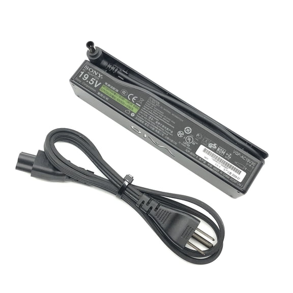 Pre-Owned Genuine Sony 90W AC Power Adapter VGP-AC19V30 19.5V 4.7A VGP-AC19V21