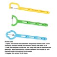 thumbnail image 3 of Trainer de Lengua, Herramienta de Ejercio de Punta de Lengua Profesional 3 PCS PRÁTICO PARA MÚSCULO ORAL, 3 of 7
