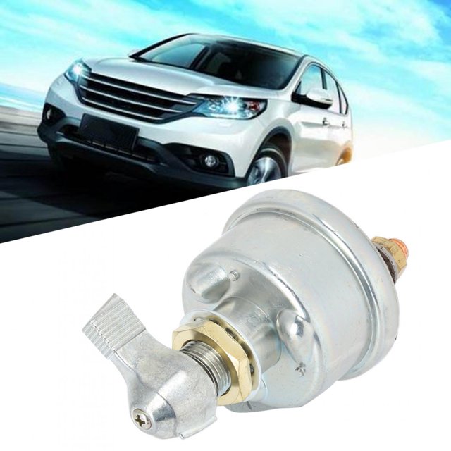 Battery Disconnect Switch, Durable Battery Shut Off Iron Material for Repairing Car Trucks, RVs for Boats Marine for Trailers Tractors