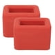 thumbnail image 2 of de seguridad coche accesorio 2pcs Silicona Asiento de coche Hebilla de cinturón Titular Cinturón de seguridad Receptor Auto AccessoriesRed LHCER Descripción de la referencia, 2 of 8