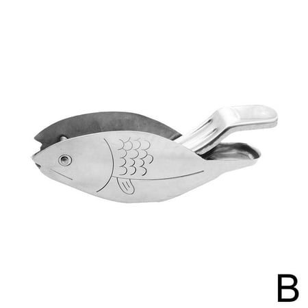 

Stainless Steel Lemon Juicer Manual Lemon Juicer Lemon Slice Squeezer Stainless Steel Bird and Fish Lemon Squeezer Mini Creative Ins Kitchen Gadgets K1N2