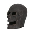 thumbnail image 2 of XGFHYJEH Halloween Fire Pit Skull Decoration, Reusable Fireproof Human Skull Gas Log for Indoor Outdoor Fireplaces Bonfire, Ceramic Simulation Halloween Skull Props, Halloween Horror Skulls Decor, 2 of 7