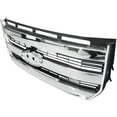 thumbnail image 5 of VMVJGLEK Front Bumper Radiator Grille Chrome w/o Camera for Ford for F150 /Lariat/Platinum/XL/XLT 15-17 & Limited/SSV 16-17 Nan FL3Z8200PA FL348200PBS, 5 of 6