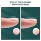 thumbnail image 4 of Nailpop Instant Apex puntas de uñas Pro Grado uñas postizas gruesas extensiones acrílicas de calidad de salón suministros de uñas duraderos DIY 140/150 Uds, 4 of 5