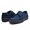 Navy, variant on Original Low Cut Suede Wingtips Shoes by The British Collection