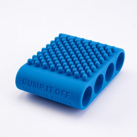 BUMP IT OFF Multi-Use Silicone Cleaning Tool for PETS - SPA & BEAUTY - LAUNDRY - KITCHEN / BLUE