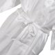 thumbnail image 5 of Bata de Boda Sunnimix Dama de Honor Traje de Satén de Seda Talla XL Blanco, 5 of 8