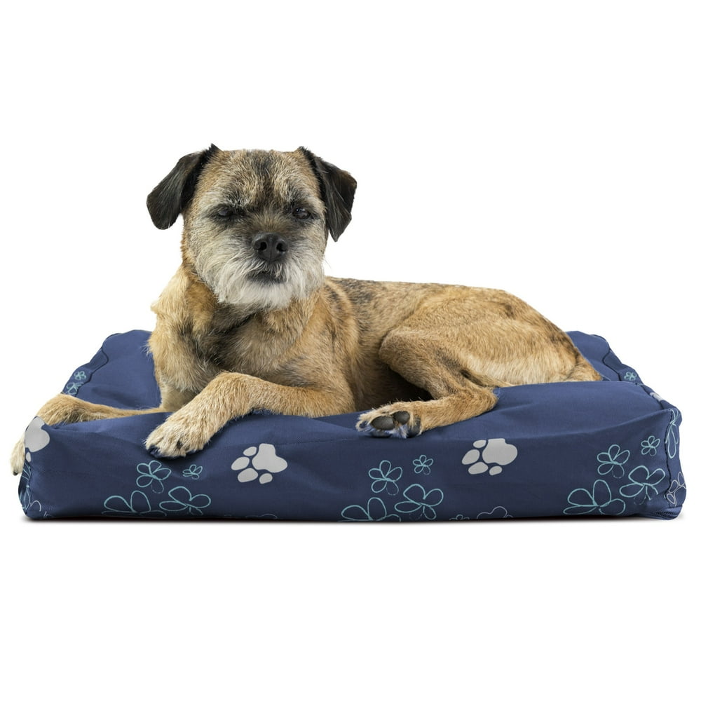 FurHaven Pet Dog Bed Deluxe Indoor/Outdoor Garden Pillow Pet Bed for