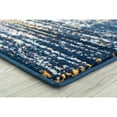 thumbnail image 5 of Magi Nina Vintage Bohemian Navy/ Orange Round Rug - 6'6" x 6'6" round, 5 of 5