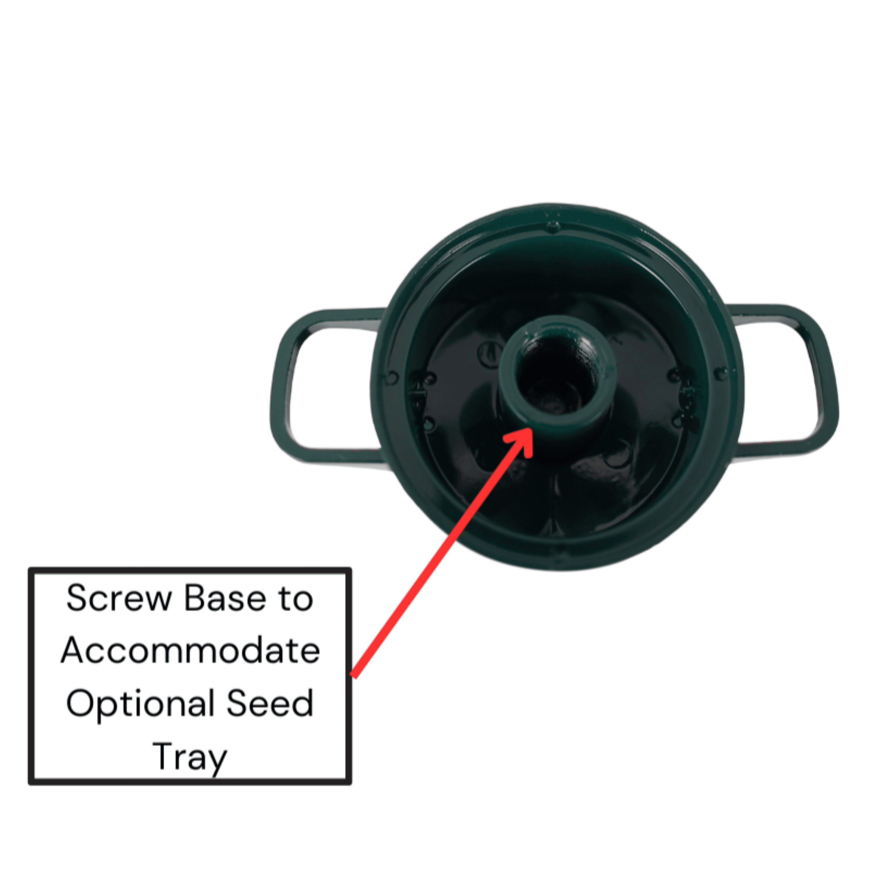 Backyards Essentials Tube Bird Feeder Petite Green Metal Finch Feeder, 4 Cup Capacity