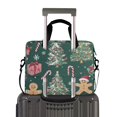 thumbnail image 2 of FORMRS 16" Laptop Bag Carrying Sleeve Case with Handle Travel Shoulder Briefcase, Red Christmas Gingerbread, 2 of 8
