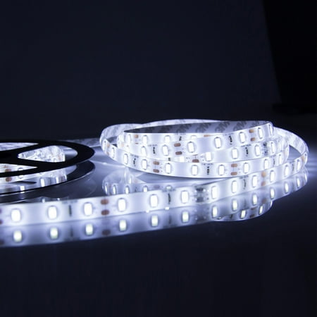 

12V 5M SMD 3528 300LED Non Waterproof Flexible Warm Cool White Fairy Strip Light