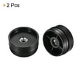 thumbnail image 3 of Unique Bargains 2Pcs Round Black Tube Inserts with M12 Thread, for 60mm/2.36' OD Round Tube, 3 of 6