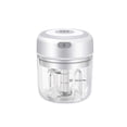 thumbnail image 2 of Mini grinillo de chili Master de ajo eléctrico 250ml / 150ml Comida de comida vegetal automática Gadget de cocina accesorios para el hogar blanco Advancent  HA059913-01B, 2 of 7