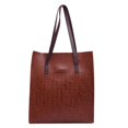 thumbnail image 1 of Bolso de mano con patrón de cocodrilo a la moda, bolsos de mano informales para mujer, bolso de compras de cuero de lujo, bolsos de compras de gran capacidad para mujer Xemadio 2031624-4, 1 of 1