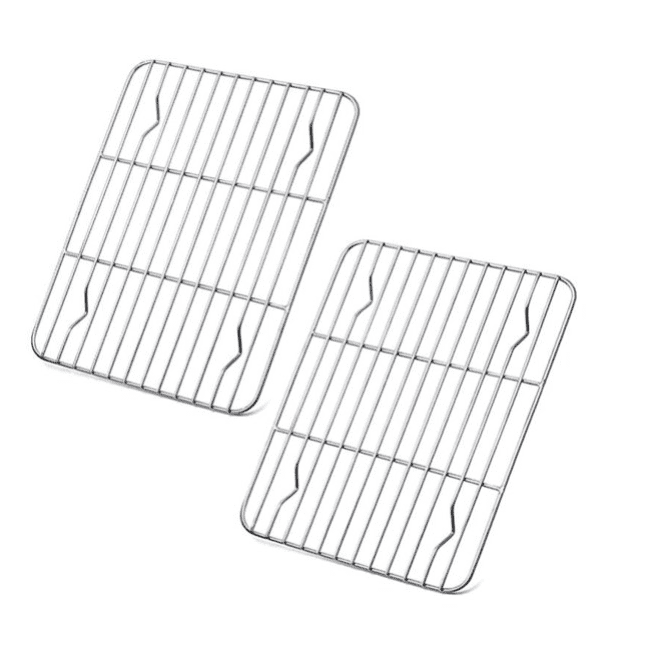 Topboutique Cooling Rack 2 Pack, Stainless Steel Baking Racks for