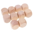 thumbnail image 1 of Juego de Dados de Madera Sunnimix 10 Piezas 3 cm D6, 1 of 8
