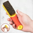 thumbnail image 2 of Bristle Brush Deep Cleaning Good Toughness Polishing Comfort Grip Stiff Bristle Scrub Cleaning Brush for Collection, 2 of 7