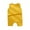 Yellow, variant on IROINNID Pajamas Summer Sleeveless Cotton Cozy Round Neck Soild color Baby Boys and Grils Clothes