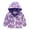 Purple, variant on kamemir Toddler Jacket with Hooded Cartoon Lightweight Baby Girls Boys Spring Windbreaker Outerwear for Easter Rabbit Kids(Pink,90)