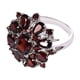 thumbnail image 5 of Anillo con incrustaciones de rubí Anillo de compromiso europeo y americano con incrustaciones de diamantes para mujer, 5 of 5