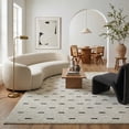 thumbnail image 4 of Rug Branch Domus Abstract Indoor Area Rug, Cream Black, Modern - Living Room, Bedroom, Dining Room, and Kitchen, 4 of 7