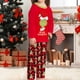thumbnail image 2 of Familia Otoño Camisa Top Pantalones Casual Dibujos animados Impreso Cintura elástica Traje diario FLhrweasw Nuevo, 2 of 7