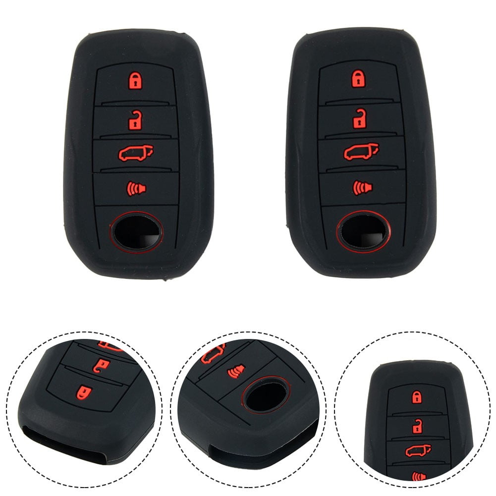 2*Fob Key Cover For Toyota For LandCruiser For RAV4 For Toyota For