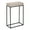 White, variant on Kate and Laurel Karlsen Modern Wood and Metal Narrow Side Table, 16 x 8 x 24, Black and Antique Brass, Minimal Slim End Table for Use as Bedroom Nightstand or Accent Entryway or Living Room Decor