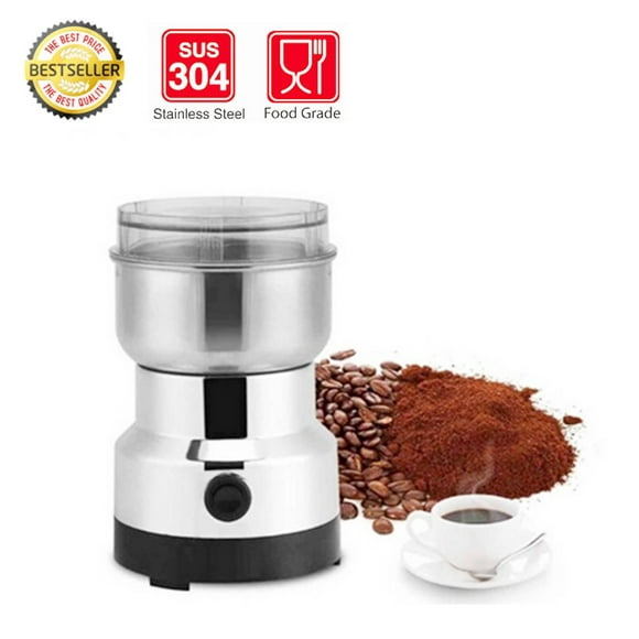 Electric Stainless Steel Coffee Bean Grinder Nut Spice Grinding Blender