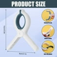 thumbnail image 2 of Abaima 10 Pcs Beach Towel Clips, Large Clothes Pins Plastic, Strong Grip Towel Clips for Beach Chair, Heavy Duty Jumbo Size Blanket Clips  for Daily Laundry Room, Beach, 2 of 7
