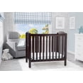 thumbnail image 5 of Delta Children NEW Gateway Mini Convertible Baby Crib with Mattress, Dark Chocolate, 5 of 11