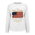 thumbnail image 4 of MEICHEN Women's Long Sleeve USA 250th Anniversary Pullover 1776-2026 Printed Casual Sweatshirt Crewneck Patriotic Tops, 4 of 4