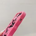 thumbnail image 3 of Kawaii Phone Cases for iPhone 14 Pro,Cute Cartoon Butterfly Phone Case 3D Funny Black Rose Red Butterfly Phone Case for Women Girls Soft Silicone Shockproof Cover for iPhone 14 Pro, 3 of 14