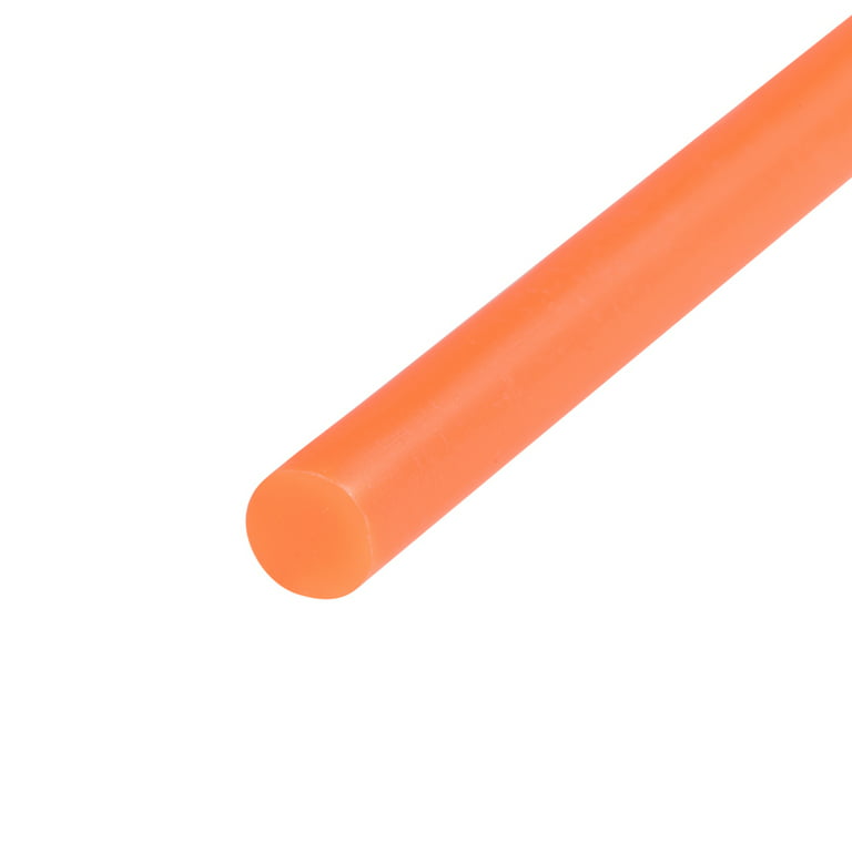 Uxcell 0.27 x 4 Orange Mini Hot Glue Sticks for Glue Gun 6 Pack 