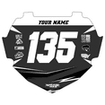 thumbnail image 3 of Kalair GFX Custom BMX Box Two Number Plate Decals - Personalize Your Racing Graphics with Your Name & Number, Multicolored Outstanding Designs, Fits Box Two Plates, Junior and Senior Sizes., 3 of 8