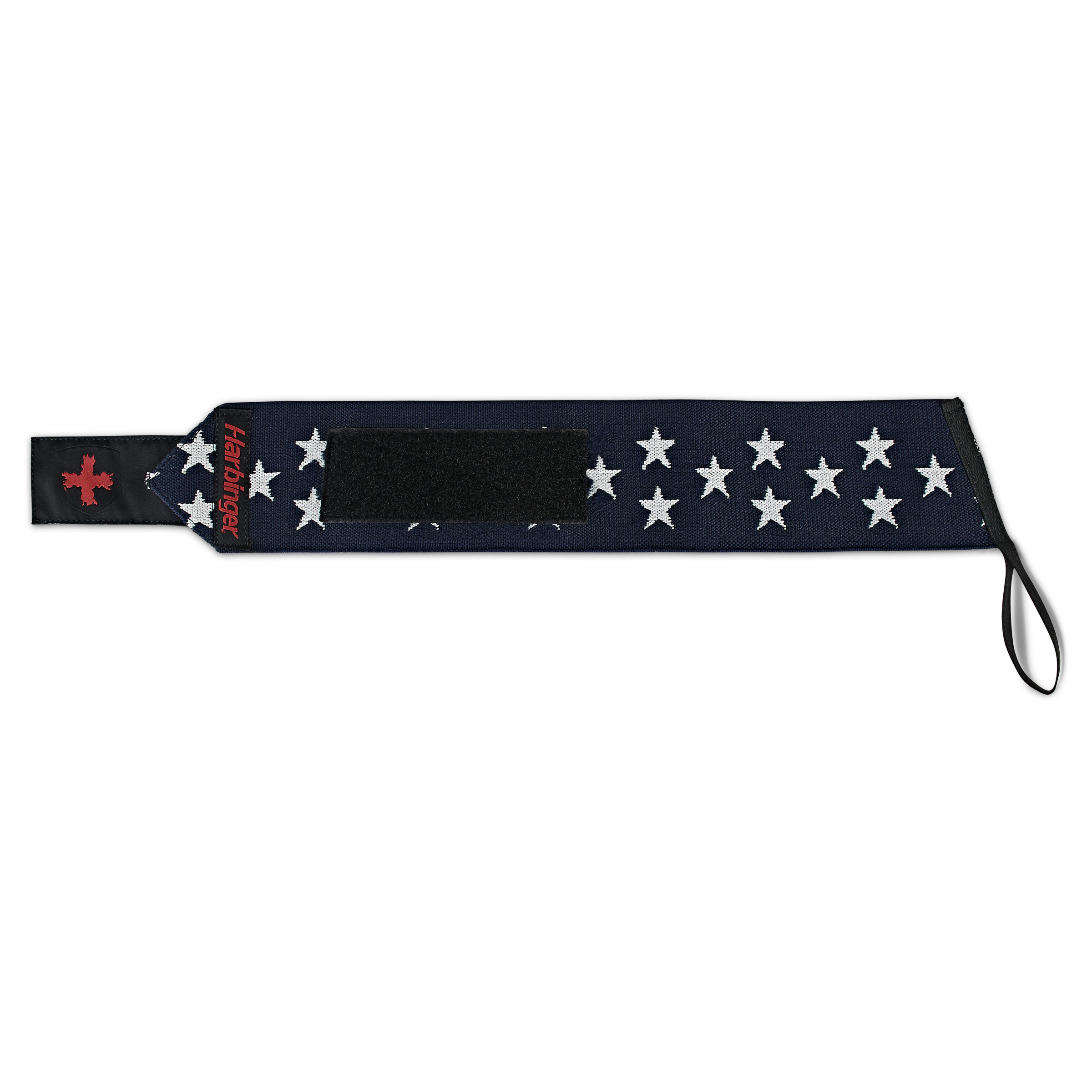 Harbinger Red Line Weightlifting Wrist Wraps, 18" Flag