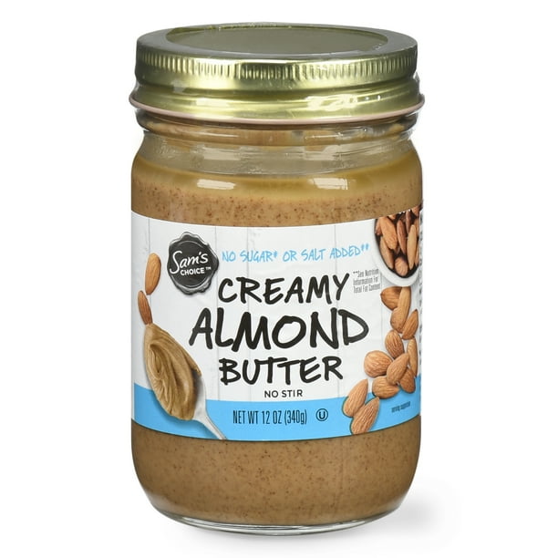Sam's Choice Creamy Almond Butter, 12 oz