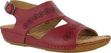 Comfort Wave by Easy Street Sloane Leather Sandals (Women) - image 2 of 7